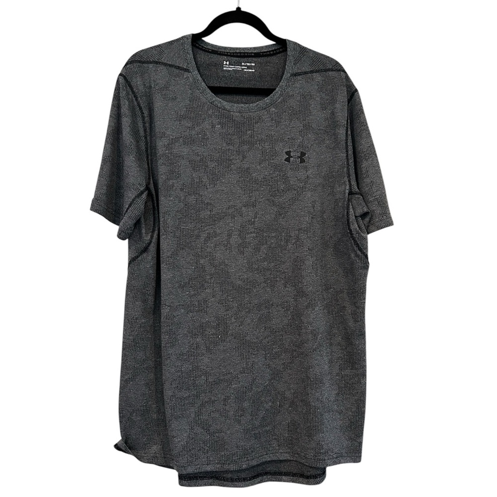 Under Armour Men's Charcoal Short Sleeve Tee Sz X-Large